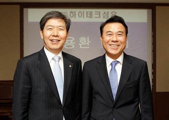 (주)하이테크 섬유 이용환 회장 접견(2012-5-1)